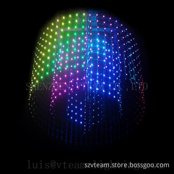 3D Effective LED Curtain Display Screen for Indoor Decoration